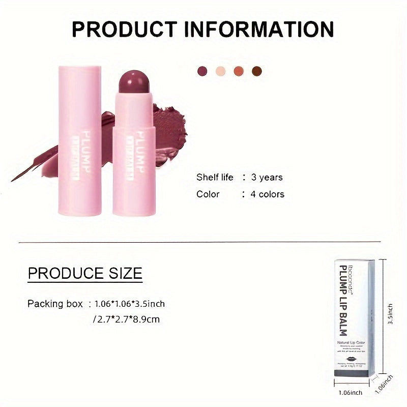 Moisturizing Plumping Lip Balm Moisturizing And Diluting Lip Lines Plumping Lips Thicken Lips Toot Lips 4.8g (0.17oz)